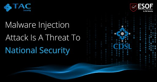 Malware injection attack at CDSL